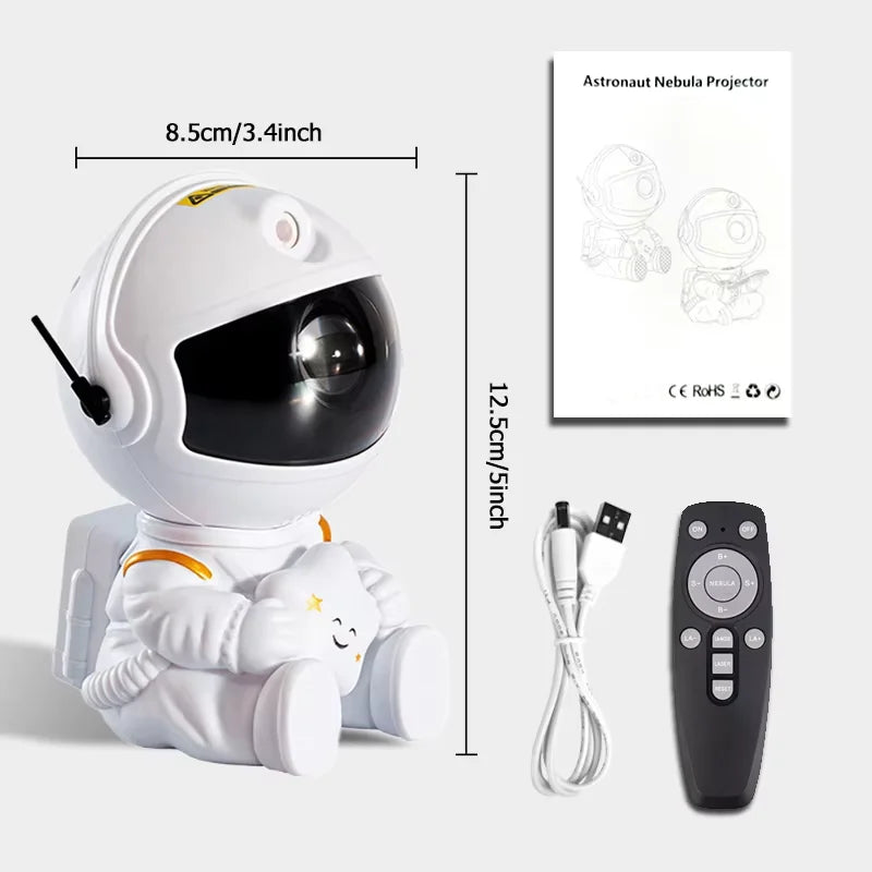 Starlight Buddy – Astronaut Galaxy Projector Night Light | Starry Sky Lamp