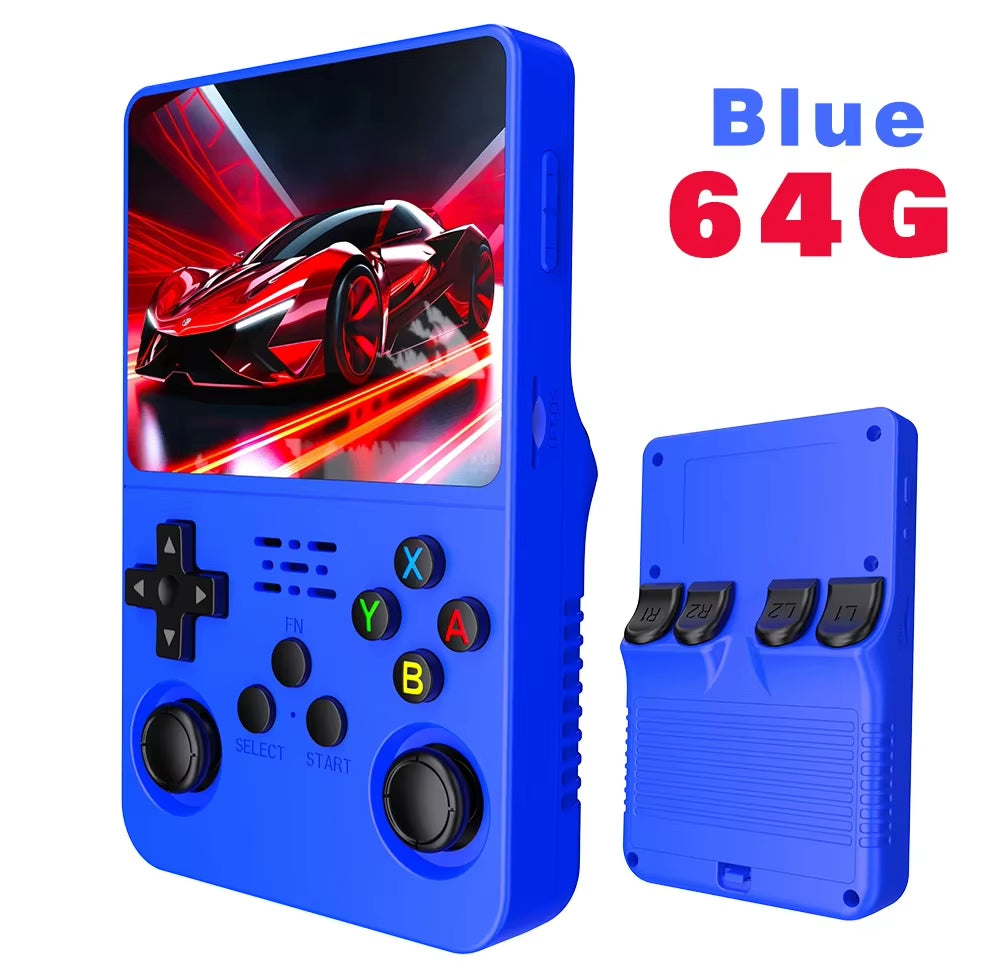 Open Source R36S Retro Video Game Console - 3.5 Inch IPS Screen, Portable Handheld Player with 15000+ Games, Perfect Gift for Boys
