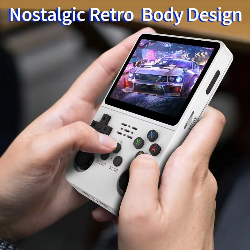 Open Source R36S Retro Video Game Console - 3.5 Inch IPS Screen, Portable Handheld Player with 15000+ Games, Perfect Gift for Boys