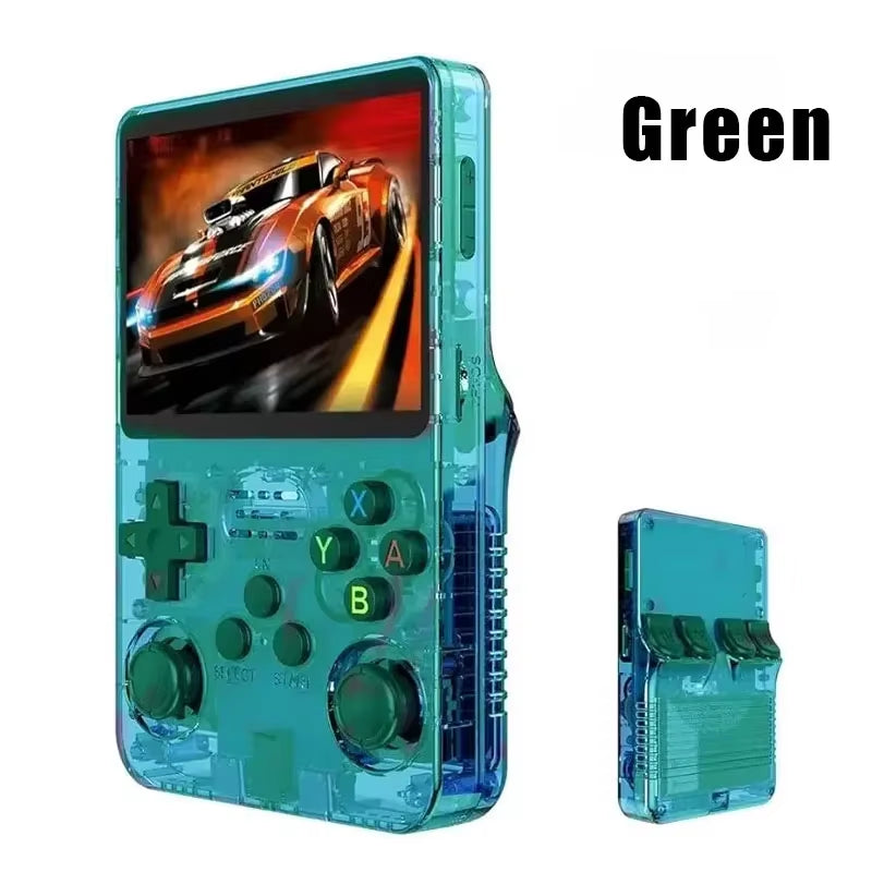 Open Source R36S Retro Video Game Console - 3.5 Inch IPS Screen, Portable Handheld Player with 15000+ Games, Perfect Gift for Boys