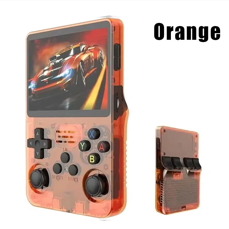 Open Source R36S Retro Video Game Console - 3.5 Inch IPS Screen, Portable Handheld Player with 15000+ Games, Perfect Gift for Boys