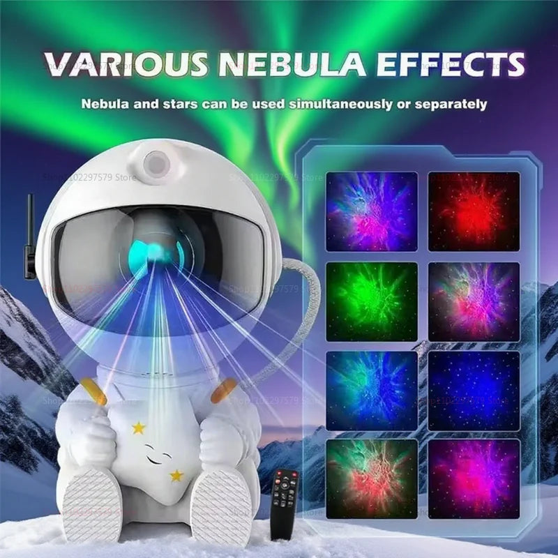 Starlight Buddy – Astronaut Galaxy Projector Night Light | Starry Sky Lamp