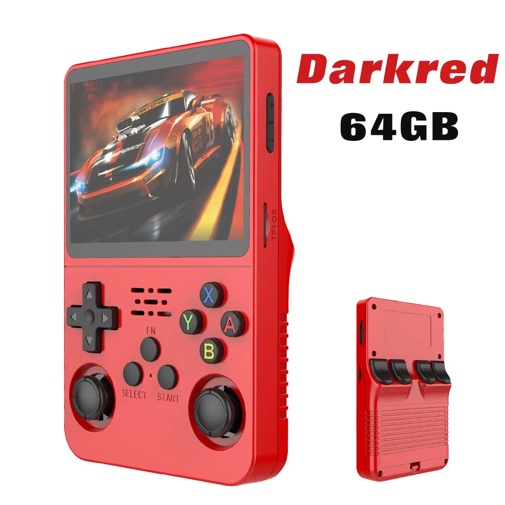 Open Source R36S Retro Video Game Console - 3.5 Inch IPS Screen, Portable Handheld Player with 15000+ Games, Perfect Gift for Boys